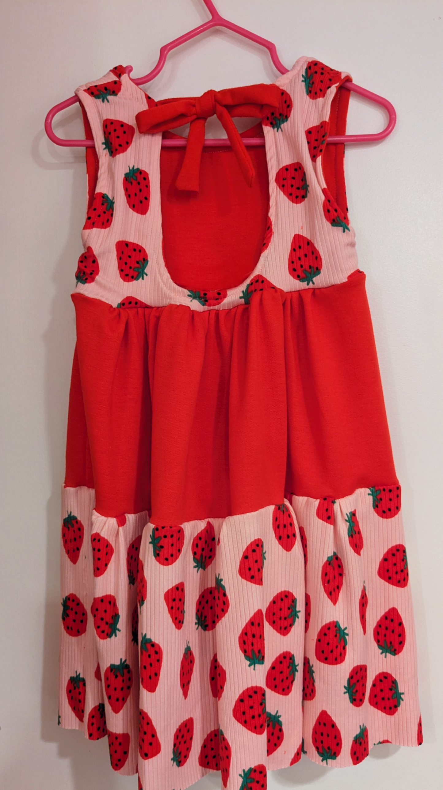 Strawberry Tier Dress