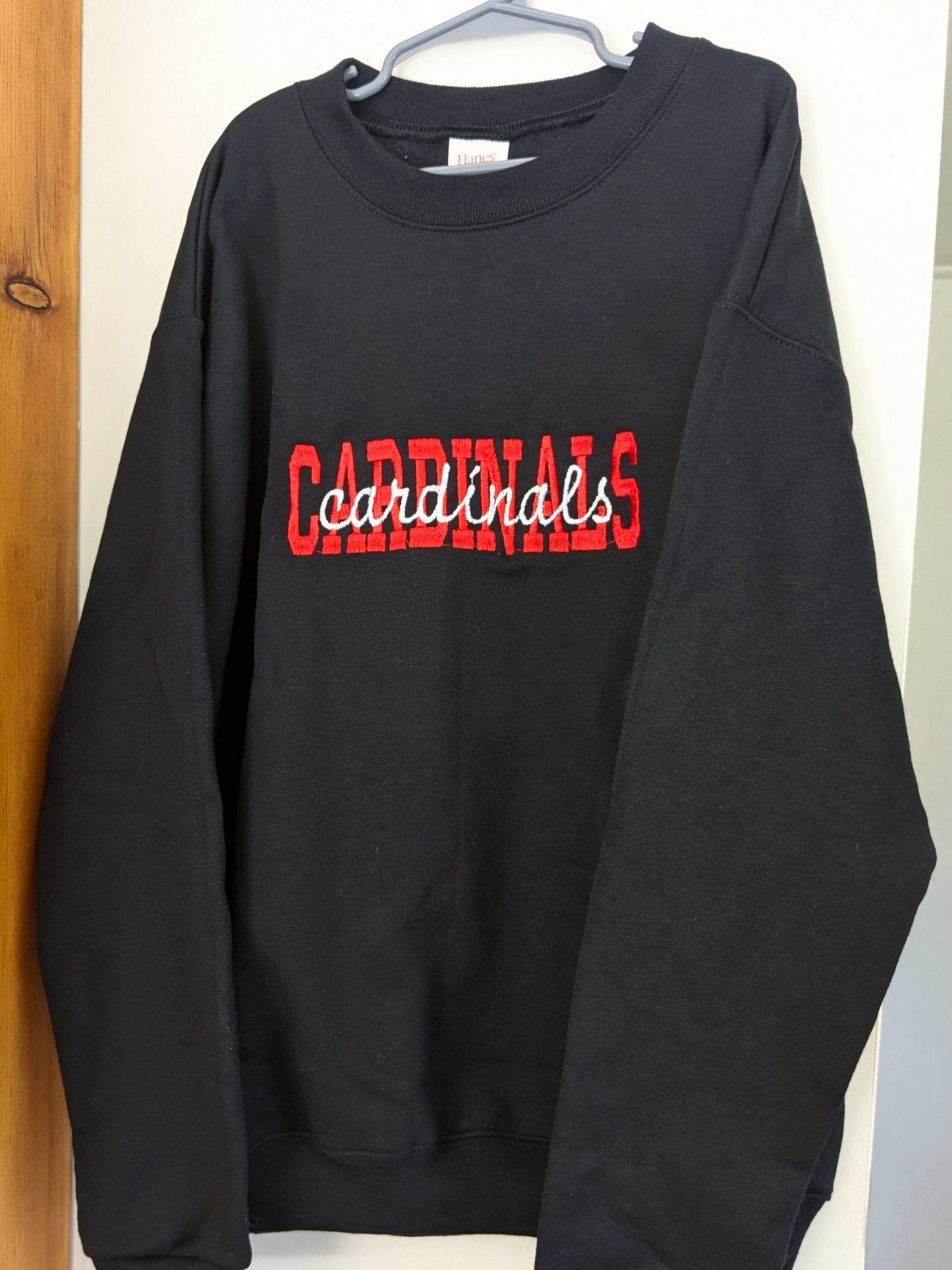 School Pride Embroidered Sweatshirt