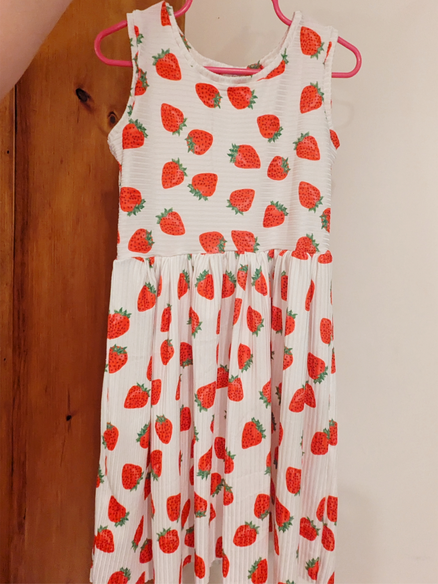 Strawberry Ruffle Dress