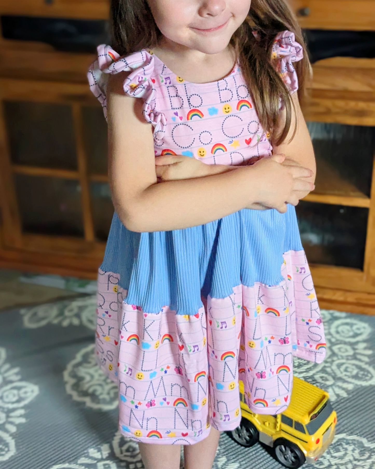 Back to School Tier Dress
