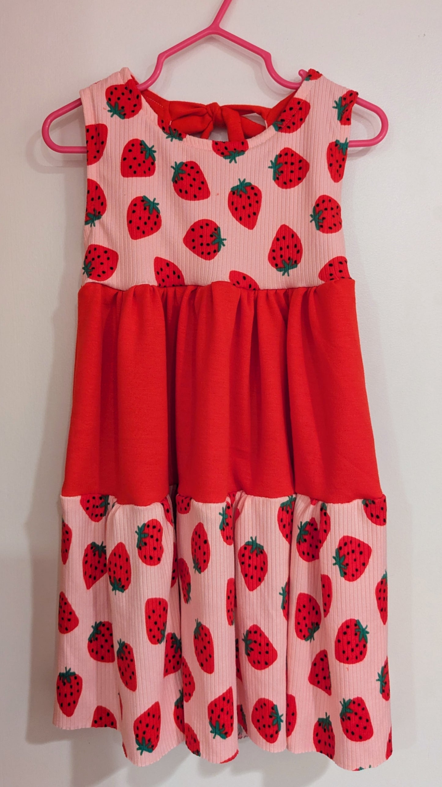 Strawberry Tier Dress