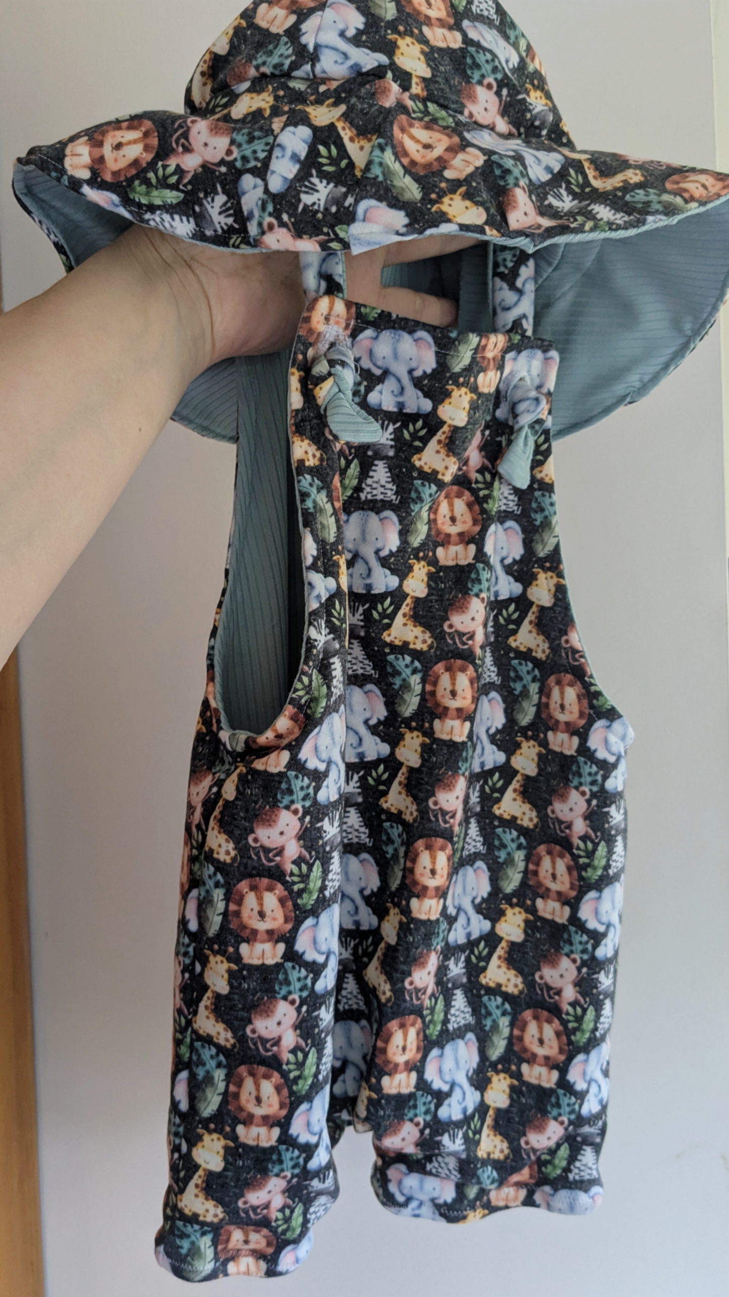 Safari Reversible Overalls (hat excluded)