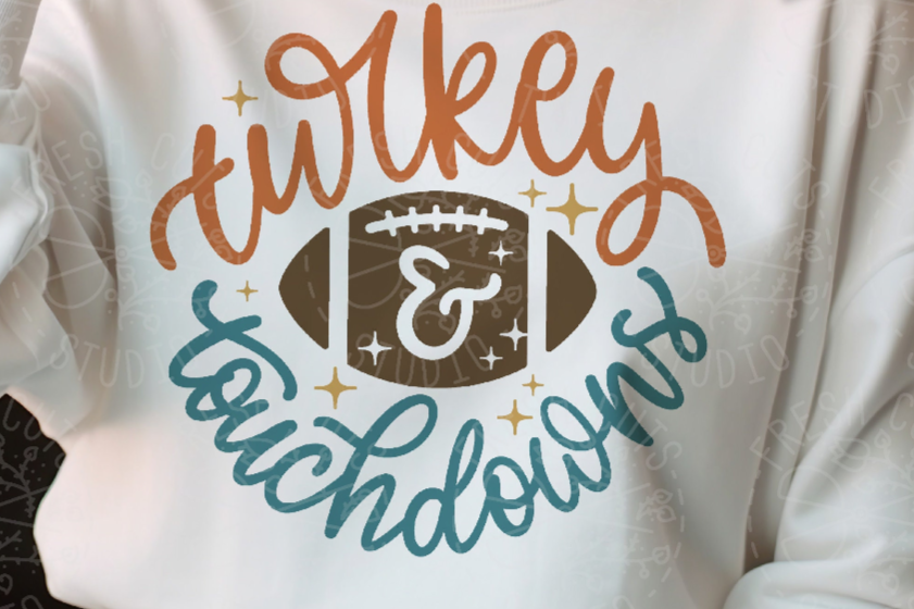 Turkey Touchdown Crewneck
